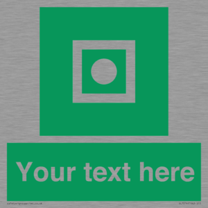 Custom sign safe condition Shipboard general alarm